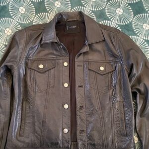 Lucky Brand Black Leather Jacket
